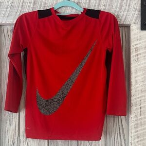 Nike Dri-FIT Red and Black Shirt